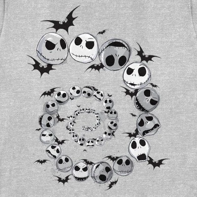 Women's The Nightmare Before Christmas Spiral Jack T-Shirt
