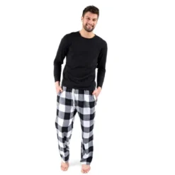 Leveret Mens Cotton Top Flannel Pant Christmas Pajamas -Opposuits Store GUEST 8ace4c11 05f2 4d23 b83c 6f89eae092b4