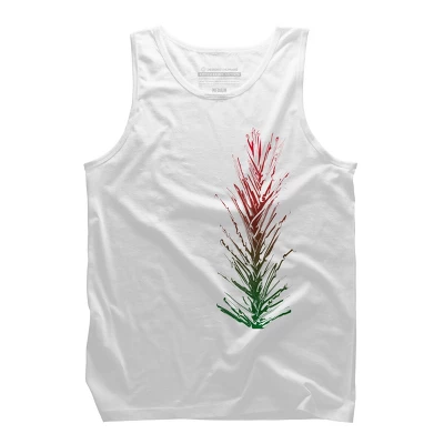 Men's Design By Humans Feel Like Christmas By Alice9 Tank Top - Image 4