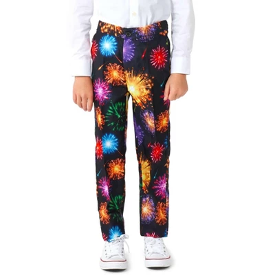 Suitmeister Boys Christmas Suit - Fireworks Black - Image 3