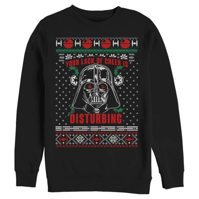 Men's Star Wars Ugly Christmas Sith Lord Sweatshirt - Image 2