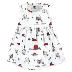 Hudson Baby Baby Girls Cotton Dress And Cardigan Set, Christmas Scene -Opposuits Store GUEST 9605a1e1 7082 4751 accb 38cd5580353d