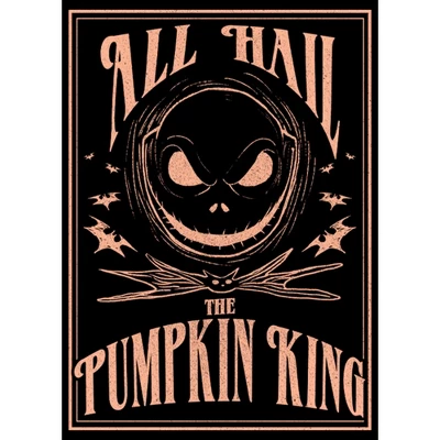 Junior's The Nightmare Before Christmas All Hail The Pumpkin King T-Shirt