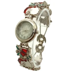 Olivia Pratt Delicate Christmas Themed Women Bracelet Watch