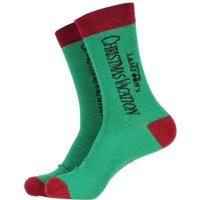 National Lampoon's Christmas Vacation Adult Crew Socks 5 Pack Multicoloured - Image 4