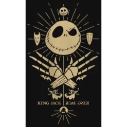 Girl's The Nightmare Before Christmas King Jack Skellington T-Shirt