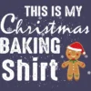 Women's Design By Humans Gingerbread Christmas Baking Shirt By Shirtpublic Racerback Tank Top