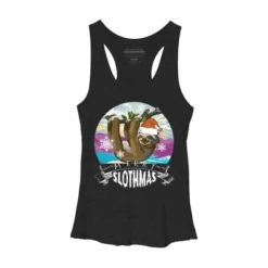 Women's Design By Humans Merry Slothmas - Funny Christmas Pajama For Sloth Lovers By TELO213 Racerback Tank Top 9 Women's Design By Humans Merry Slothmas - Funny Christmas Pajama For Sloth Lovers By TELO213 Racerback Tank Top -Opposuits Store GUEST a1064813 5edc 45b8 8fd3 96b75009b1cb