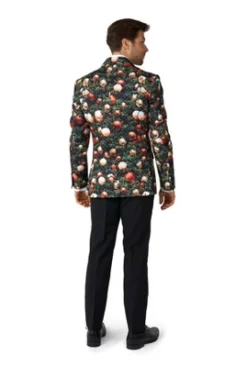 OppoSuits Men's Christmas Suit - Shine Pine - Multicolor