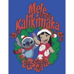 Men's Lilo & Stitch Mele Kalikimaka Christmas Sweatshirt