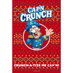 Men's Cap'n Crunch Christmas Sweater Print Sweatshirt