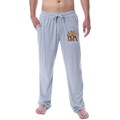 A Christmas Story Mens' Movie Logo Black Bart Gang Sleep Pajama Pants Grey - Image 3