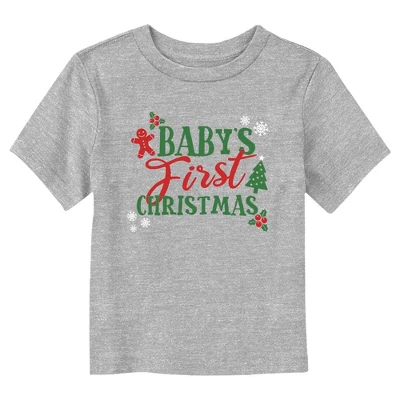 Toddler's Lost Gods Baby’s First Christmas T-Shirt - Image 2