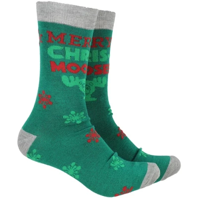 National Lampoon's Christmas Vacation Adult Crew Socks 5 Pack Multicoloured