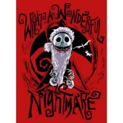Junior's The Nightmare Before Christmas Jack Skellington What A Wonderful Nightmare T-Shirt