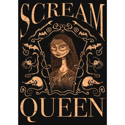 Girl's The Nightmare Before Christmas Sally The Scream Queen T-Shirt