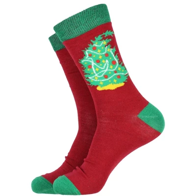 National Lampoon's Christmas Vacation Adult Crew Socks 5 Pack Multicoloured - Image 2