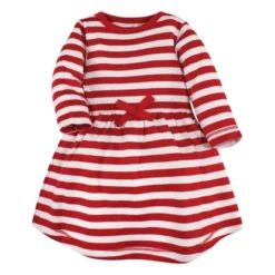 Touched By Nature Infant And Toddler Girl Organic Cotton Long-Sleeve Dresses, Christmas Cookies -Opposuits Store GUEST c2d17bf3 d425 46a6 ad81 bd4f1cef440e