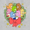 Women's Care Bears Christmas Wreath Bears T-Shirt