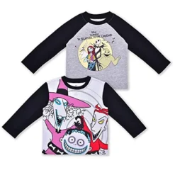Disney Boy's 2-Pack The Nightmare Before Christmas Long Sleeve Graphic Tee Set For Toddler 11 Disney Boy's 2-Pack The Nightmare Before Christmas Long Sleeve Graphic Tee Set For Toddler -Opposuits Store GUEST c9373523 a290 4349 b051 74b2d1ca495e