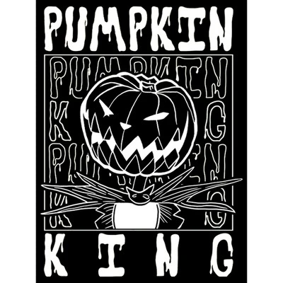 Men's The Nightmare Before Christmas Halloween Pumpkin King T-Shirt