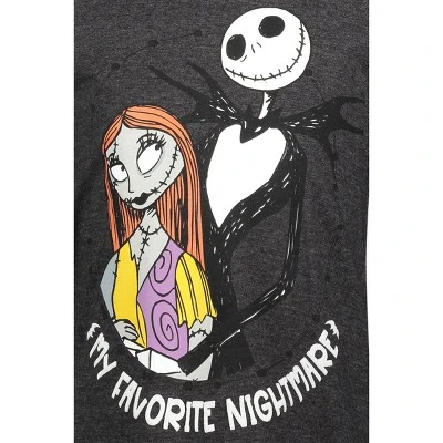 Disney Nightmare Before Christmas Sally Jack Skellington Girls 2 Pack T-Shirts Toddler To Big Kid - Image 7