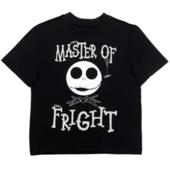 Disney Nightmare Before Christmas Jack Skellington T-Shirt Shorts Black/Gray