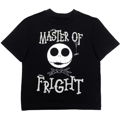 Disney Nightmare Before Christmas Jack Skellington T-Shirt Shorts Black/Gray