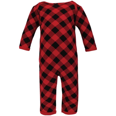 Hudson Baby Infant Girl Cotton Coveralls, Christmas Gift - Image 4