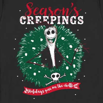 Women's The Nightmare Before Christmas Jack Season's Creepings T-Shirt 3 Women's The Nightmare Before Christmas Jack Season's Creepings T-Shirt