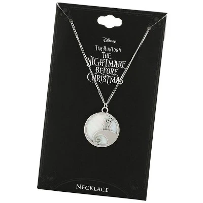 Disney Womens' The Nightmare Before Christmas Jack Skellington Moon Necklace 4 Disney Womens' The Nightmare Before Christmas Jack Skellington Moon Necklace - Image 2