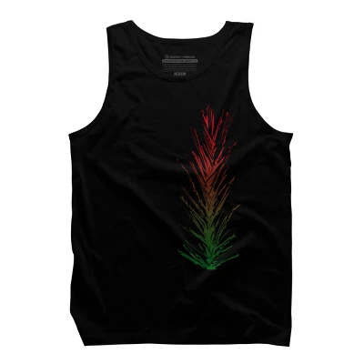 Men's Design By Humans Feel Like Christmas By Alice9 Tank Top - Image 5