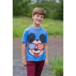 Disney Mickey Mouse T-Shirt Toddler To Big Kid - Valentine's Day, St. Patrick's Day, July 4th, Christmas, Halloween