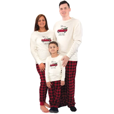 Touched By Nature Womens Unisex Holiday Pajamas, Christmas Tree - Image 2