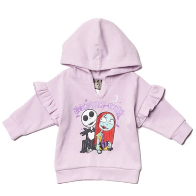 Disney Nightmare Before Christmas Oogie Boogie Fleece Pullover Hoodie Bodysuit & Pants 3 Pcs Outfit Set Newborn To Infant