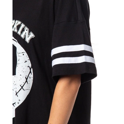 The Nightmare Before Christmas Women's Jack Skellington Nightgown Pajama Black 5 The Nightmare Before Christmas Women's Jack Skellington Nightgown Pajama Black - Image 3