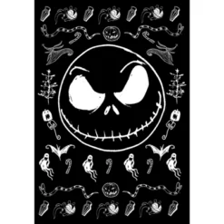 Junior's The Nightmare Before Christmas Halloween Jack Skellington Sweater Print T-Shirt