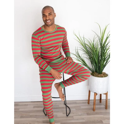 Leveret Mens Two Piece Cotton Striped Christmas Pajamas 3 Leveret Mens Two Piece Cotton Striped Christmas Pajamas