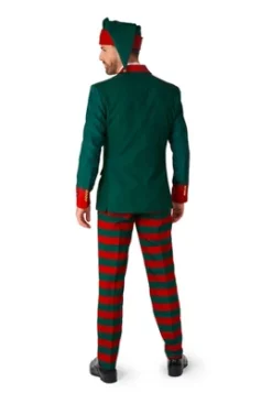 Suitmeister Men's Christmas Suit - Santa's Elf Green