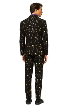 OppoSuits Men's Christmas Suit - Fancy Fireworks - Multicolor