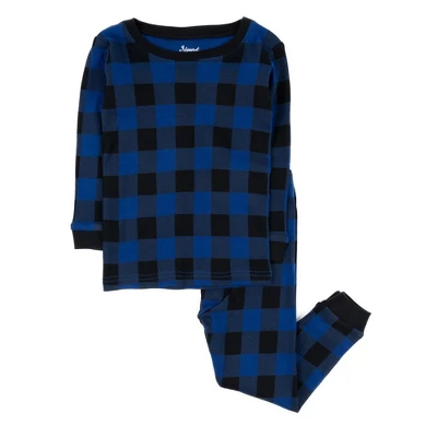 Leveret Kids Two Piece Cotton Plaid Christmas Pajamas - Image 7