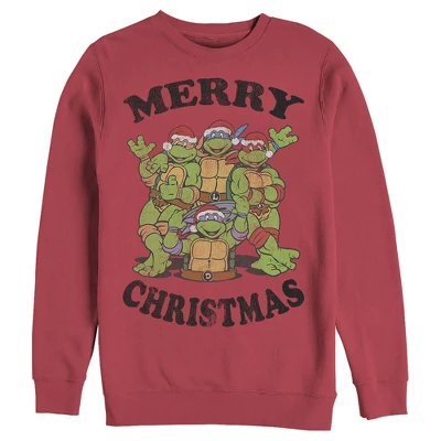 Men's Teenage Mutant Ninja Turtles Merry Christmas Sweatshirt - Image 2