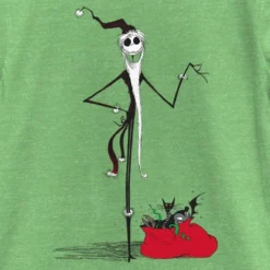 Girl's The Nightmare Before Christmas Christmas Sandy Claws T-Shirt