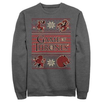Men's Game Of Thrones Christmas Ugly Sweater Sweatshirt - Image 3
