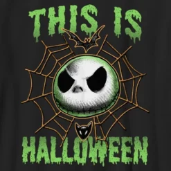 Boy's The Nightmare Before Christmas This Is Halloween Jack Face T-Shirt