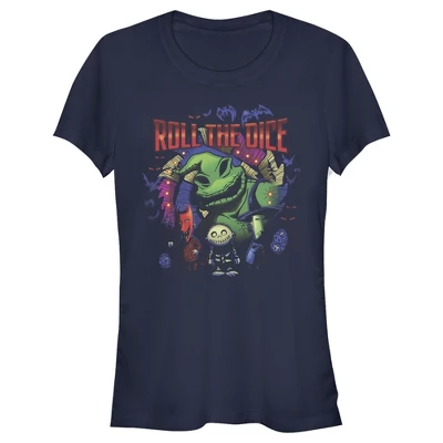 Junior's The Nightmare Before Christmas Oogie Boogie Roll The Dice T-Shirt - Image 4