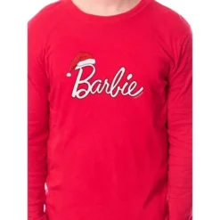 Barbie Family Christmas Logo Santa Unisex Sleep 2 Piece Pajama Set Adult -Opposuits Store GUEST f2f702c5 d670 4c05 ac9e e45db3e8334d