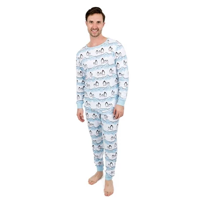 Leveret Mens Two Piece Cotton Christmas Pajamas 5 Leveret Mens Two Piece Cotton Christmas Pajamas - Image 3