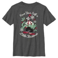 Boy's Mickey & Friends Have A Goofy Christmas T-Shirt -Opposuits Store GUEST f4ec4517 7b99 47ec 961e bb8c6d6c0089