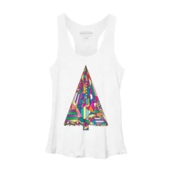 Women's Design By Humans Christmas Tree Abstract By Xgdesign Racerback Tank Top -Opposuits Store GUEST fa9d1e40 bb8d 43ed b21f c166122ce3ab